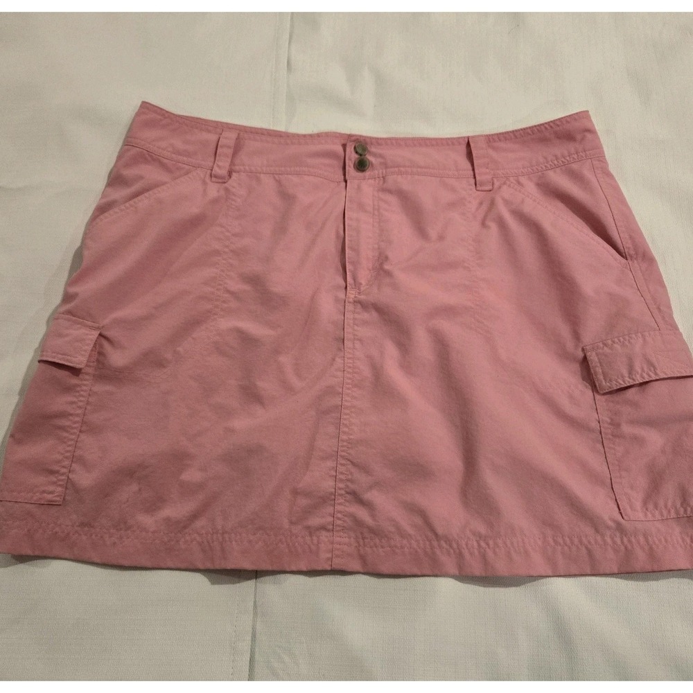 Bimini Bay Pink Athletic Activewear Built In Shorts Skort Pockets Size 16